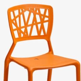 inca staplingsbar stol cafémöbler restaurangmöbler grön vit svart orange