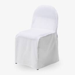 vitt stolsöverdrag rx002 konferensstol stapelbar