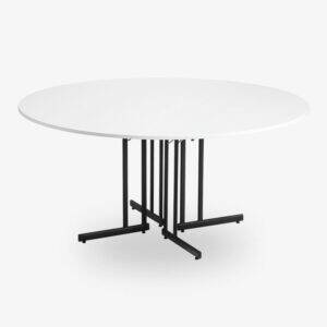 fällbart runt bord vit, runda bord, runt bord