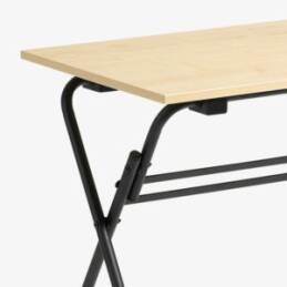 fällbart bord vit svart bok ek björk krom laminat