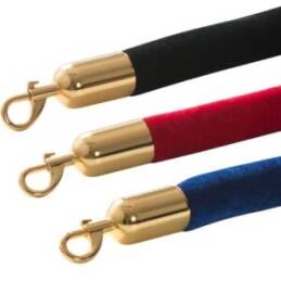 avspärrningsrep sammet mässing