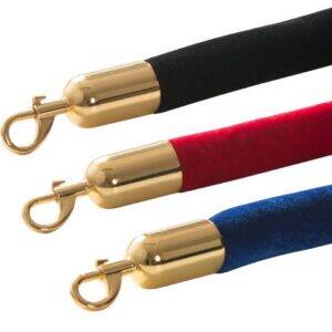 avspärrningsrep sammet mässing