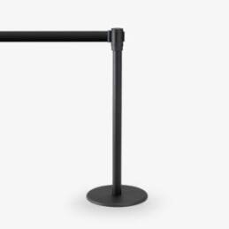 avspärrningsstolpe Köstolpe Royal Svart Svart band - Ej stapelbar - Tabell