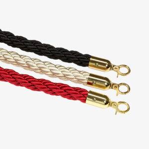 Avspärrningsrep flätat mässing - Rep