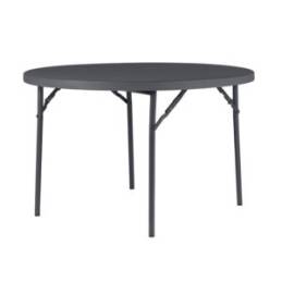 fällbart runt plastbord 120