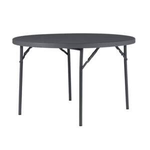 fällbart runt plastbord 120