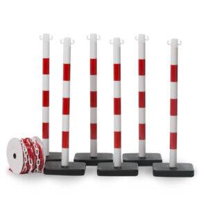 avspärrningskit röd/vit