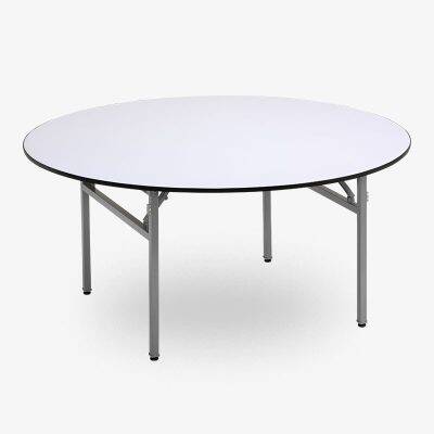 fällbart runt restaurangbord vit, runda bord, runt bord