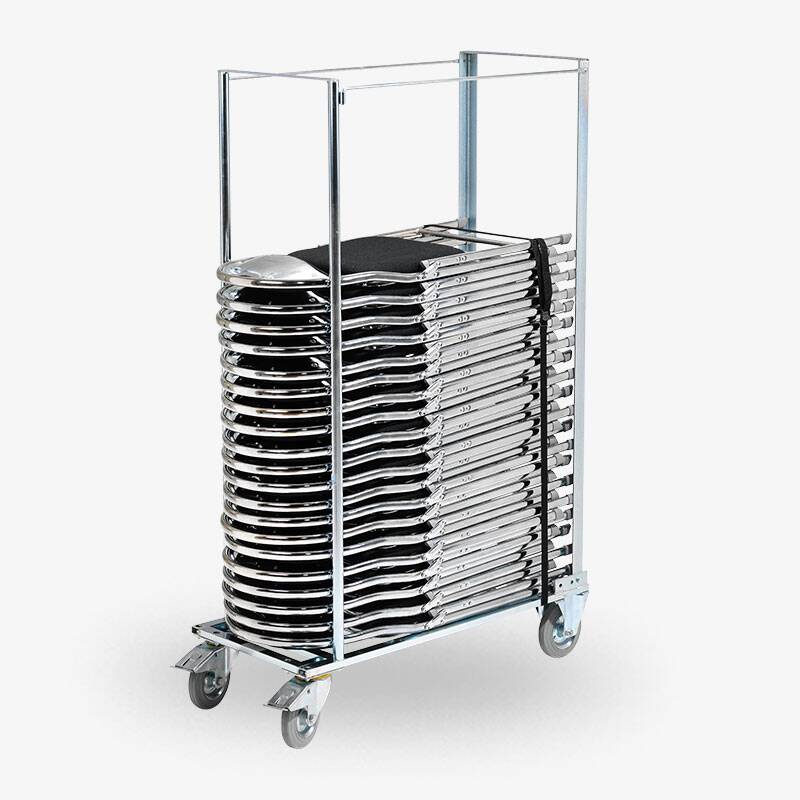 stolsvagn ark fällbar konferensstol