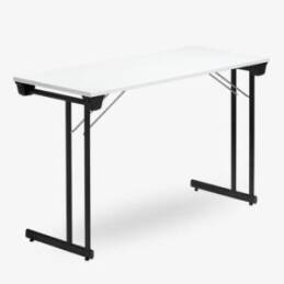 fällbart bord bok ek vit grå björk krom