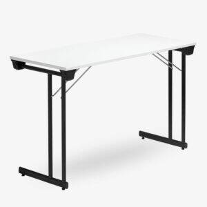 fällbart bord bok ek vit grå björk krom