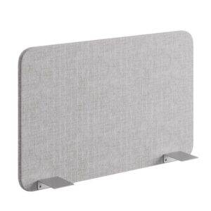 Bordsskärm kortsida grå - Silencio Premium