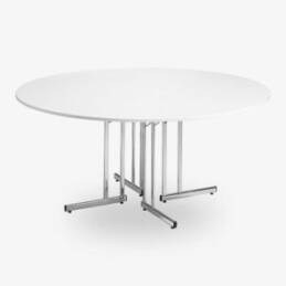 fällbart runt bord vit, runda bord, runt bord