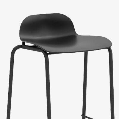 Barstol svart modern