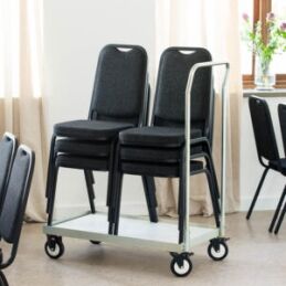 stolsvagn style stapelbar konferensstol