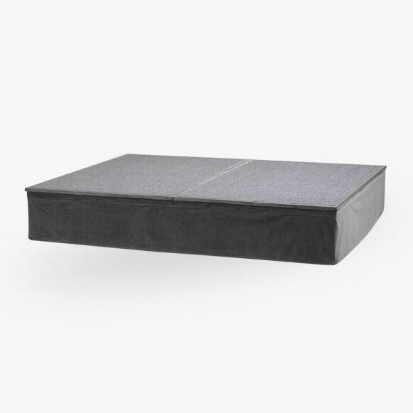 Kjol till scen - Grå, 620cm x 40cm - Häst