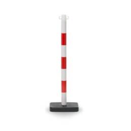 avspärrningstolpe röd/vit
