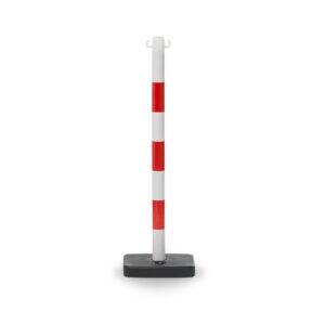 avspärrningstolpe röd/vit